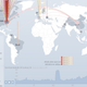 Image for article titled This Map Shows the DDoS Attacks Happening Across the World Right Now